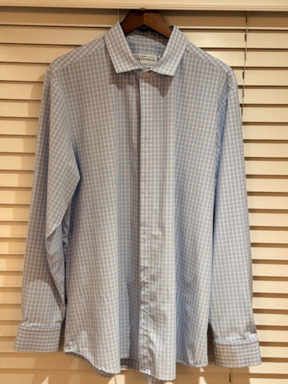 MIZZEN + MAIN Leeward Trim Fit XXL Longsleeve Dress Shirt